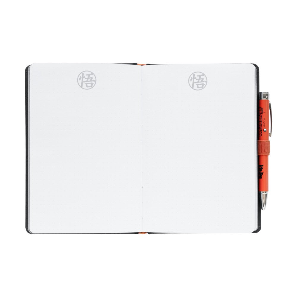 Cuaderno Premium A5 + Boligrafo proyector Dragon Ball Super Goku