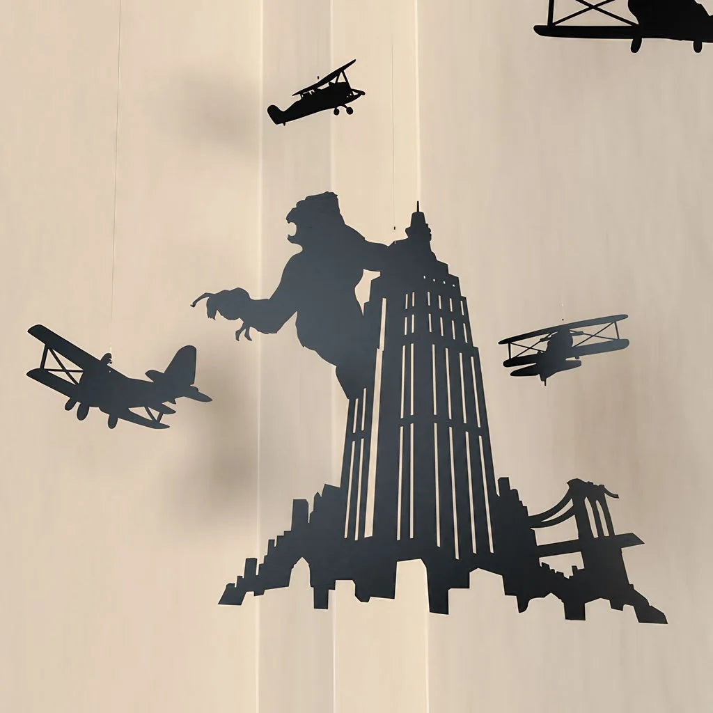 King Kong – móvil colgante decorativo