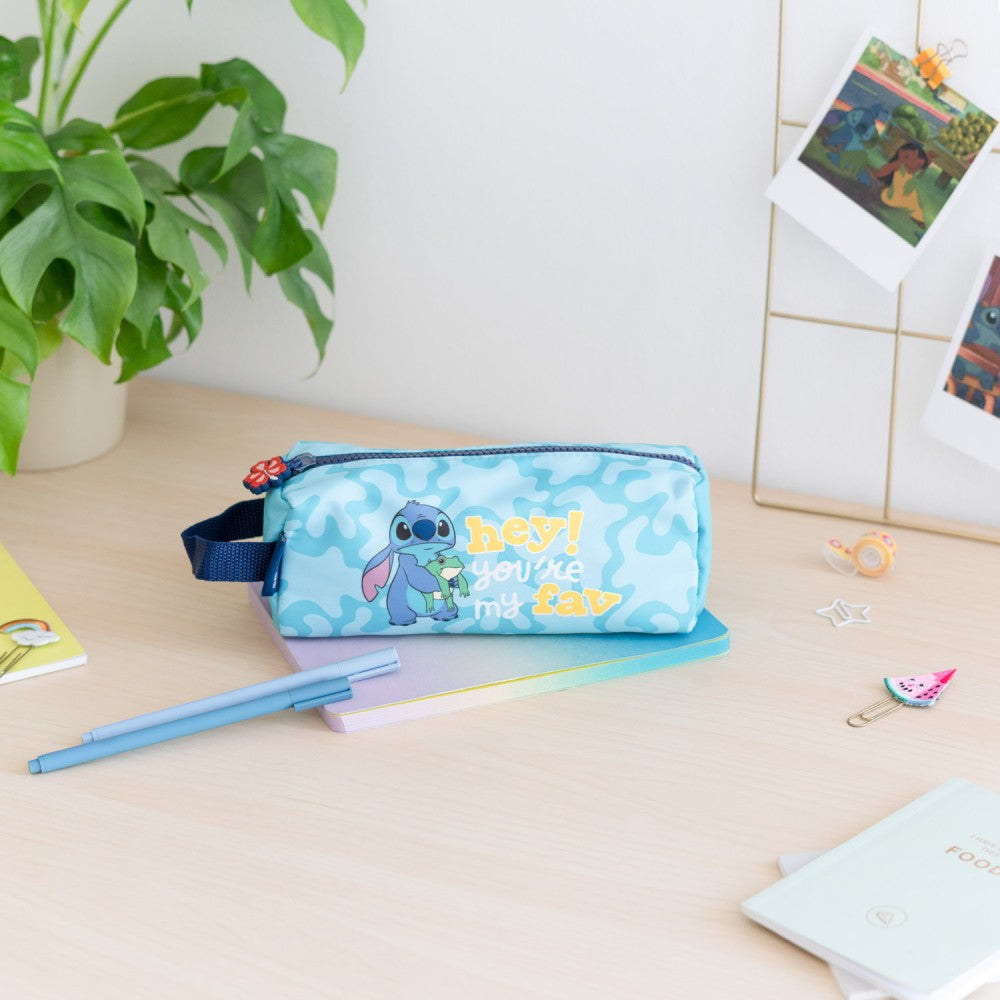 Estuche Rectangular Disney Stitch Tropical