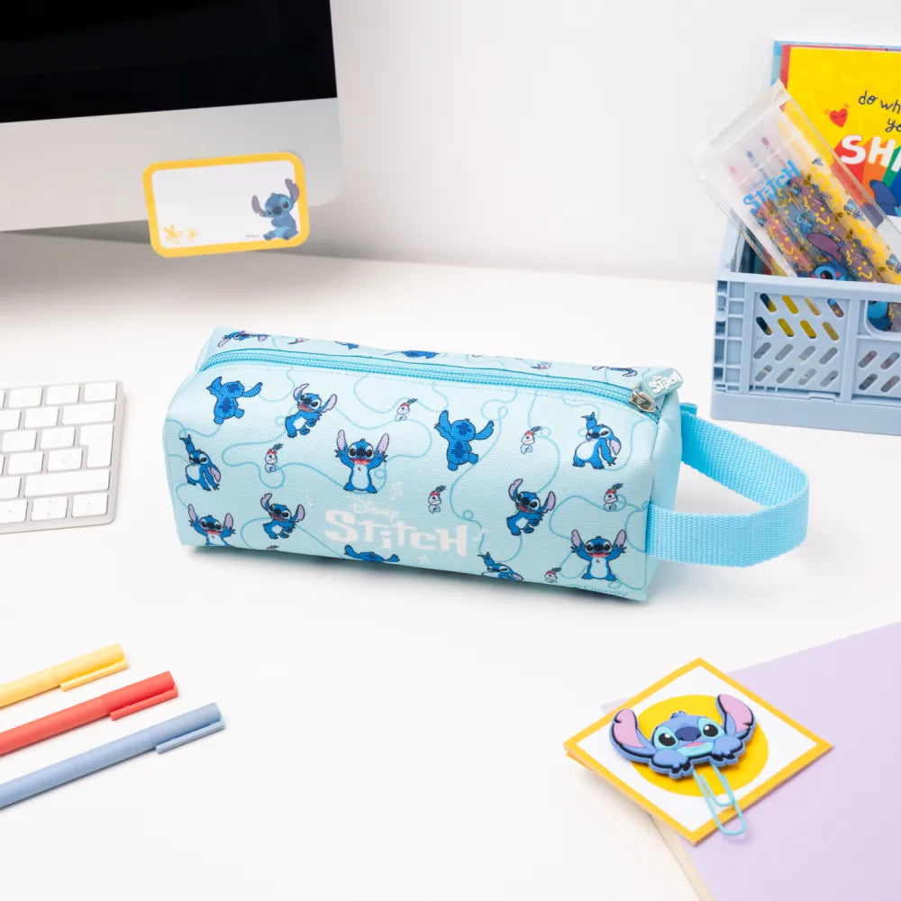 Estuche Rectangular Disney Stitch Waves