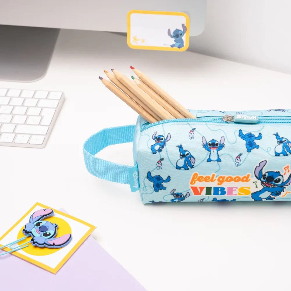 Estuche Rectangular Disney Stitch Waves