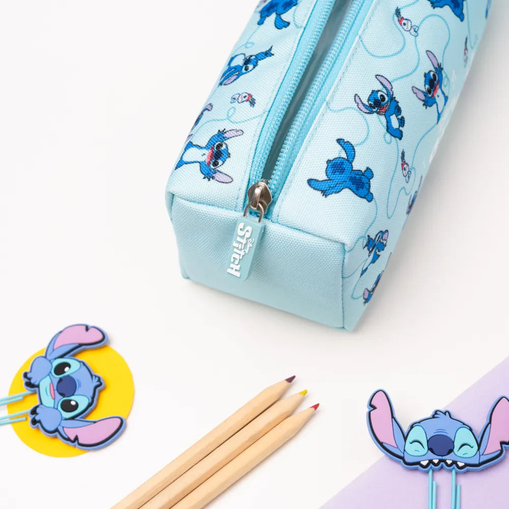 Estuche Rectangular Disney Stitch Waves