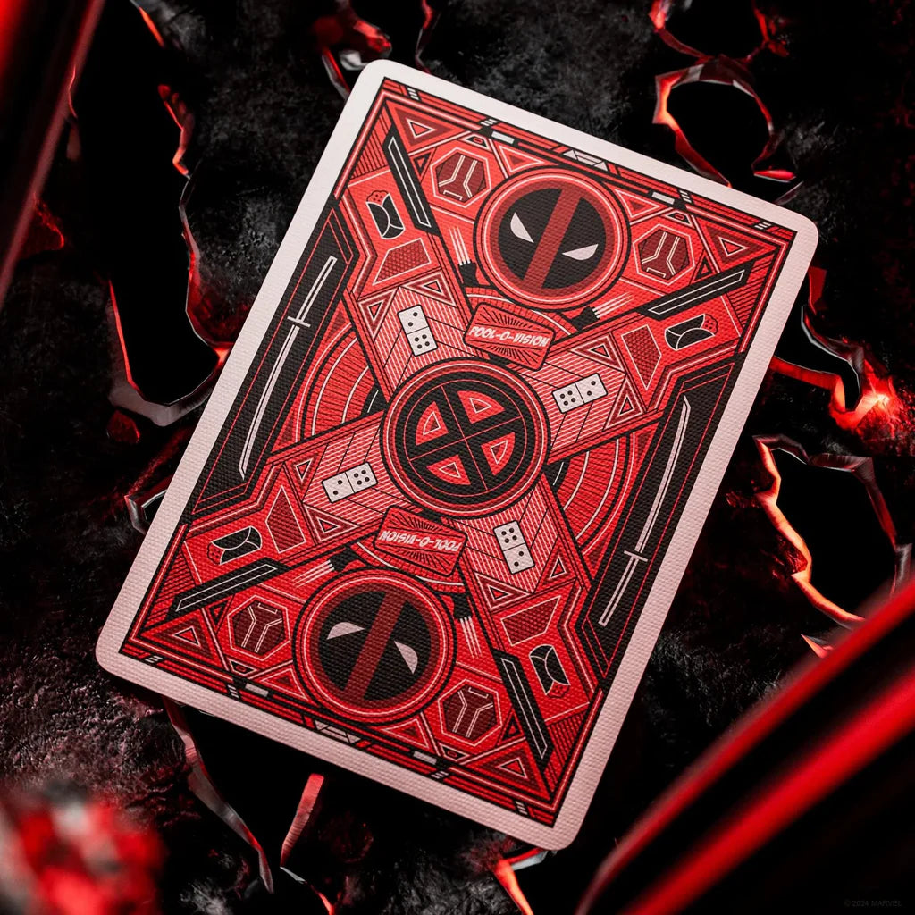 Cartas de Póker Deadpool