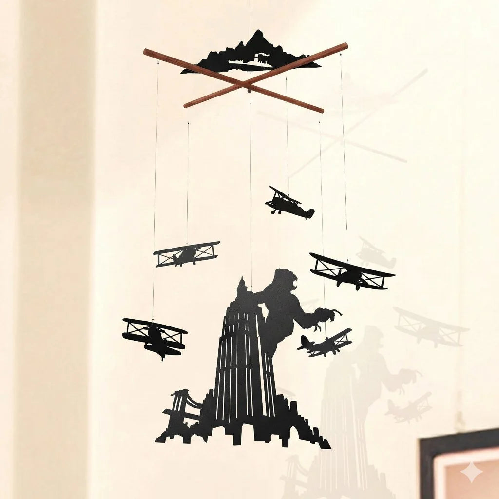 King Kong – móvil colgante decorativo