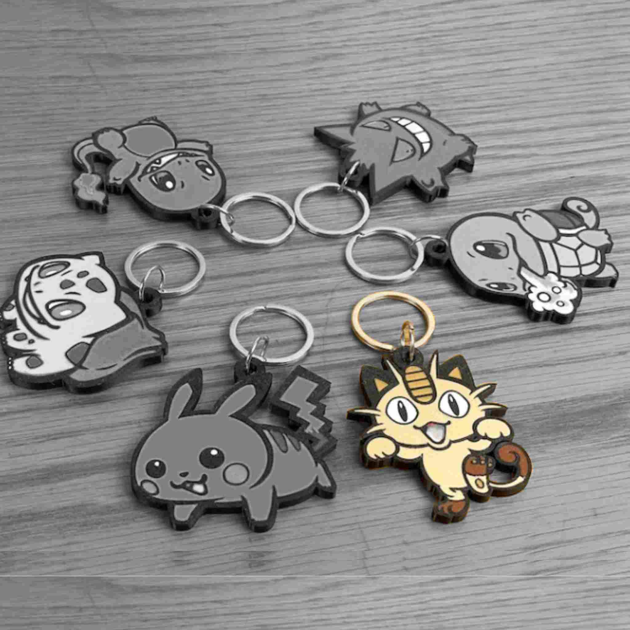 Llaveros Pokémon Serie 1