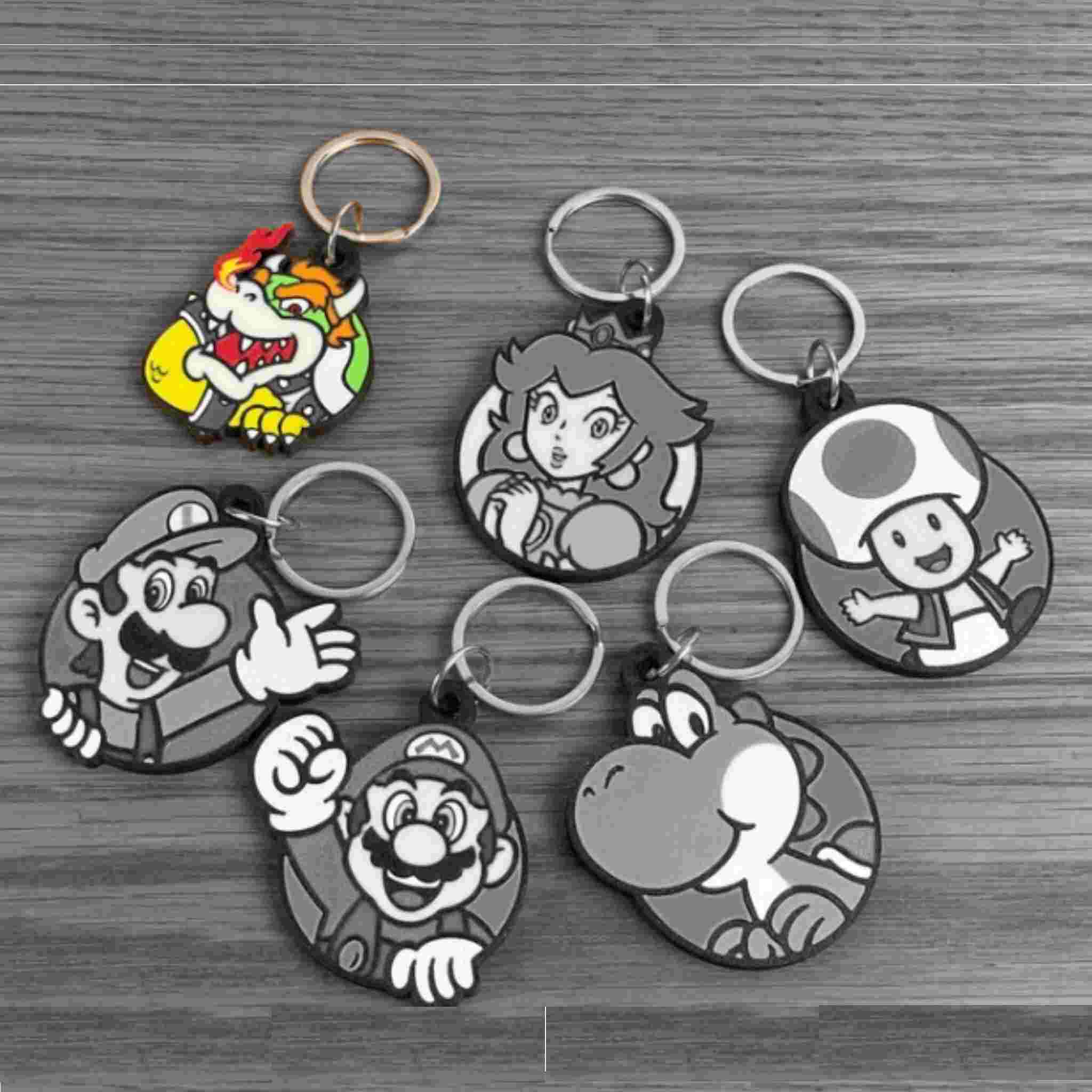 Llaveros Super Mario