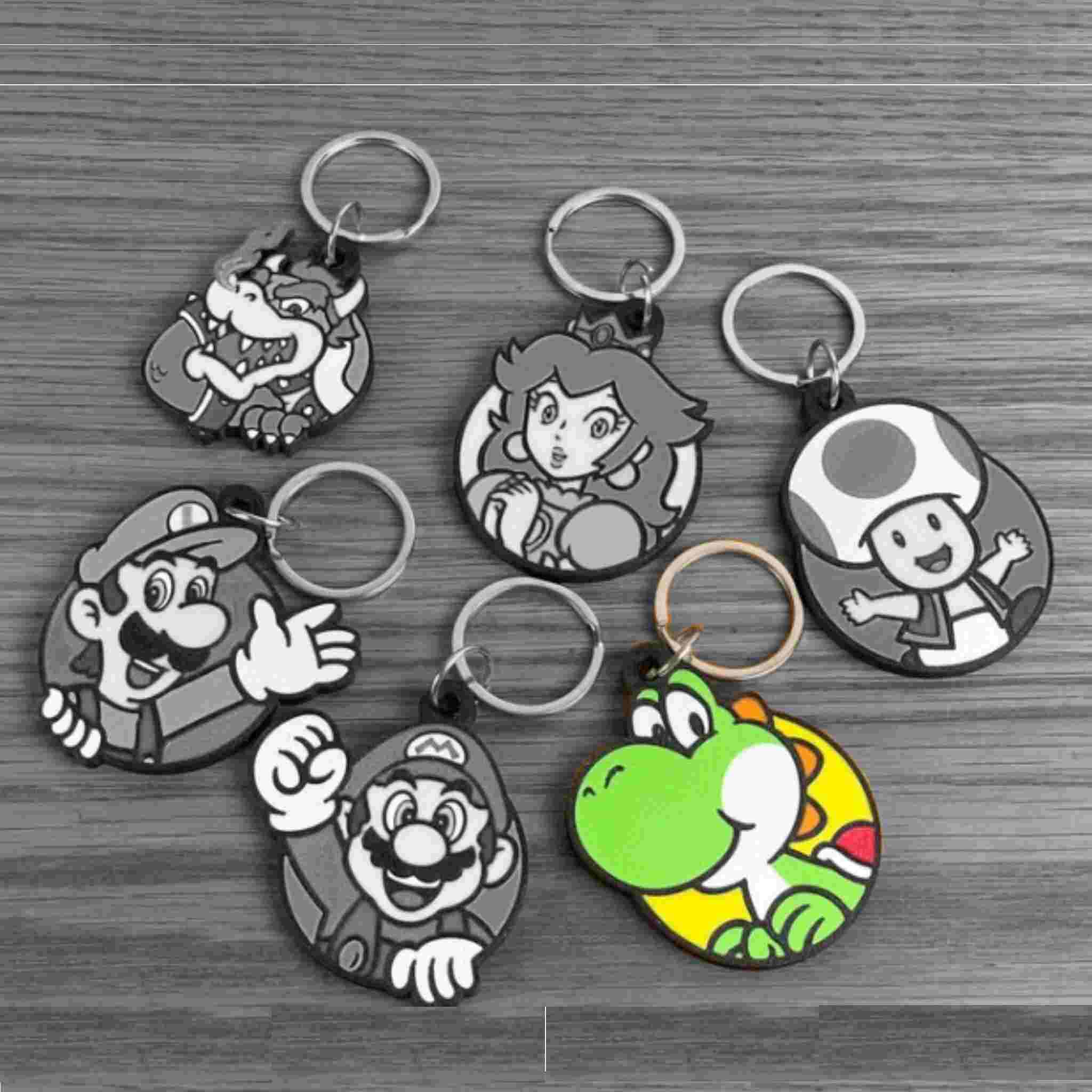Llaveros Super Mario