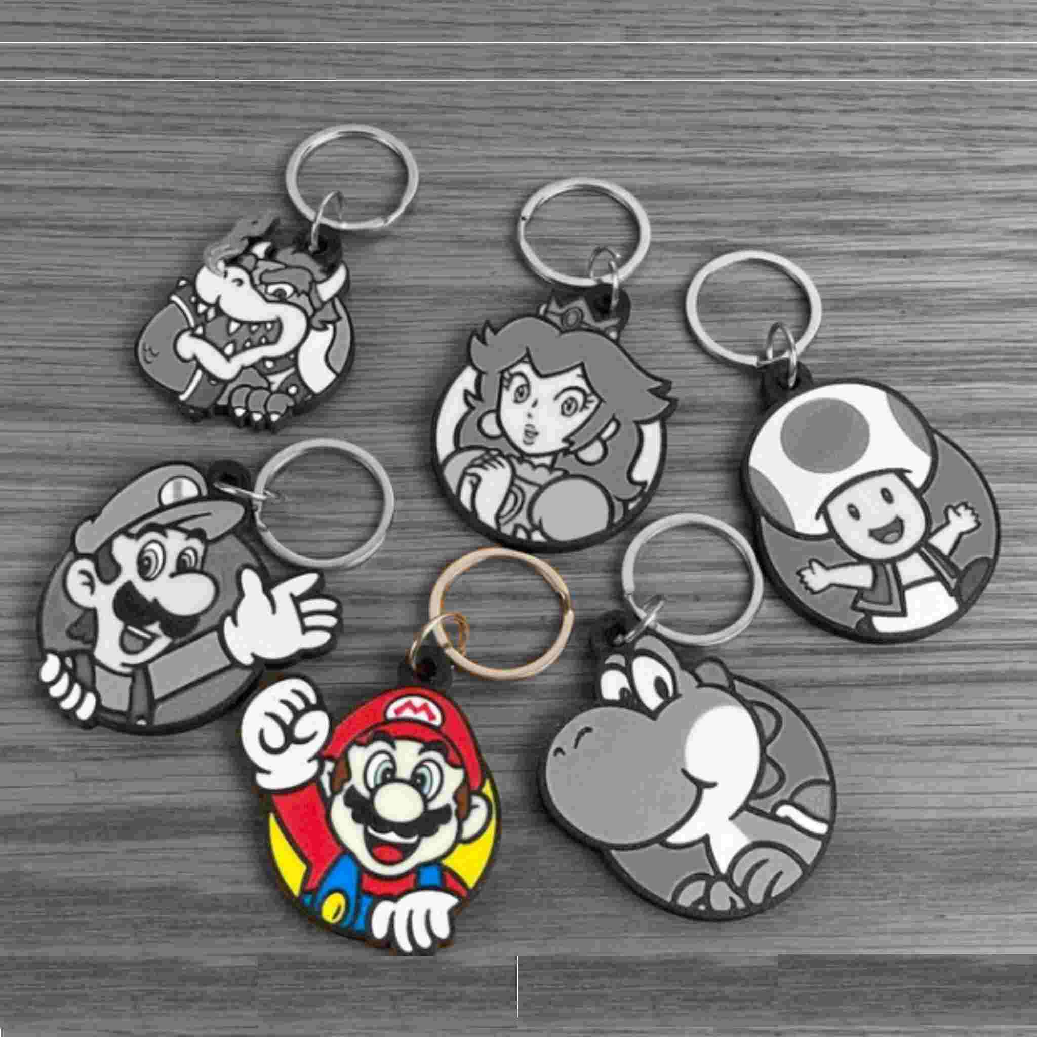Llaveros Super Mario