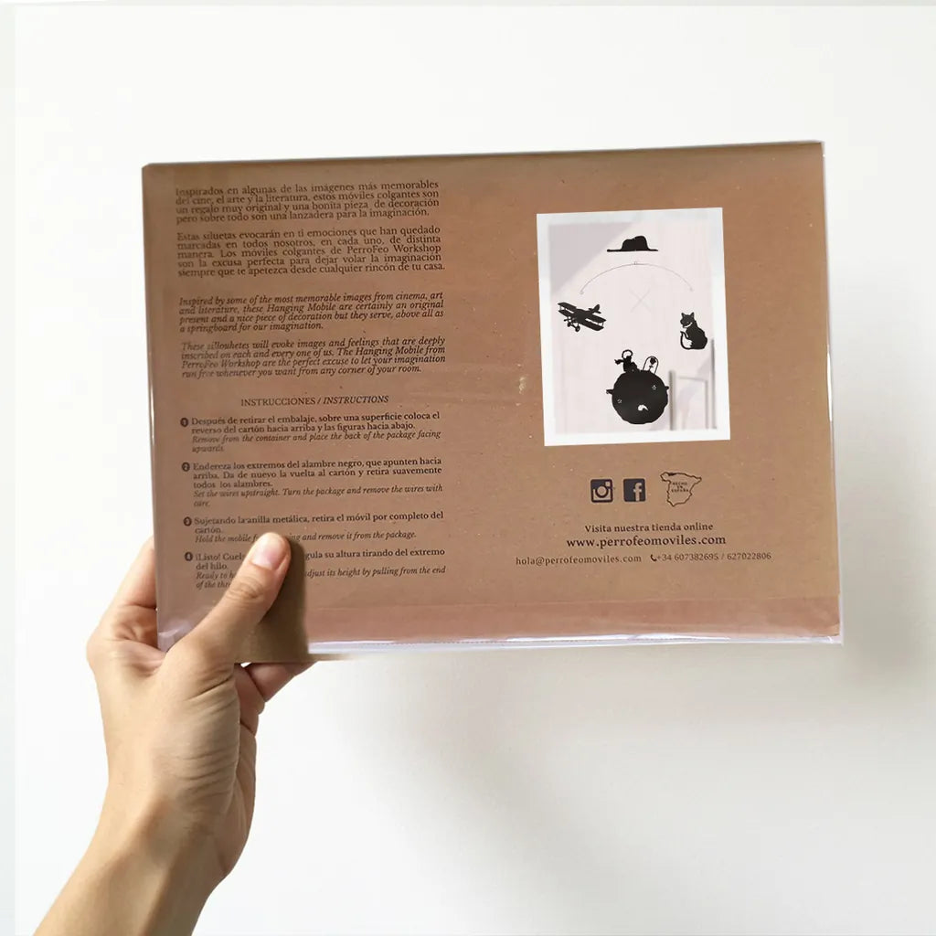 El Principito (pequeño) – móvil colgante decorativo