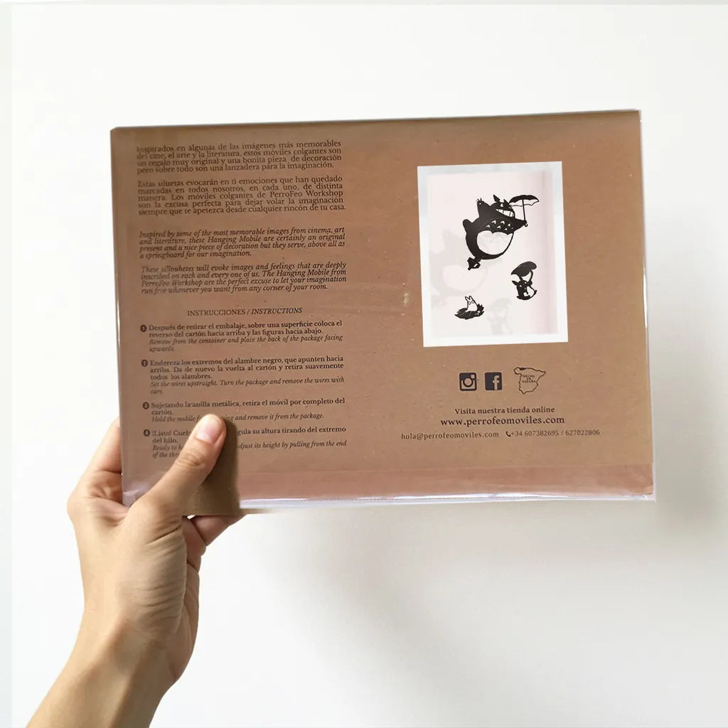 Totoro – móvil colgante decorativo