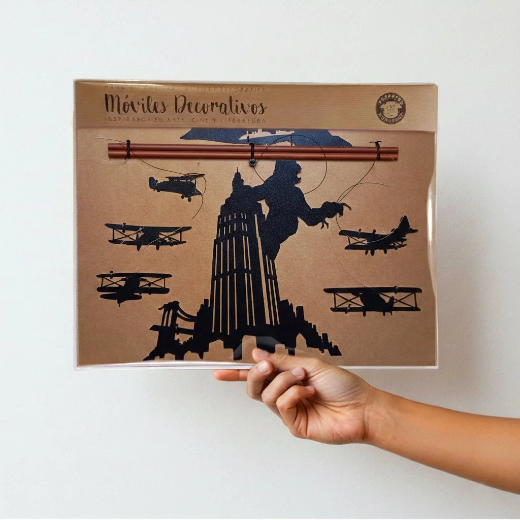 King Kong – móvil colgante decorativo