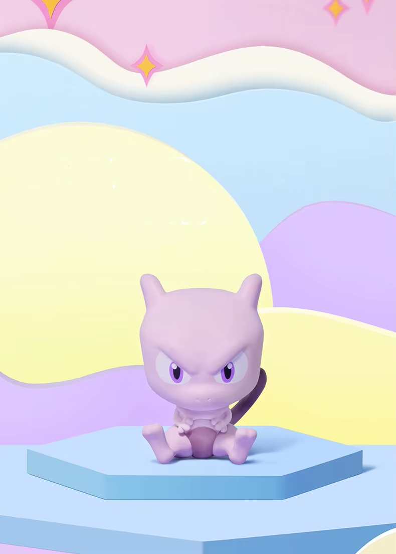 Blind Box Pokemon Palmsize Wonders Versión 3 - Surtido
