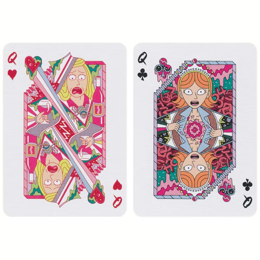 Cartas de Póker Rick y Morty