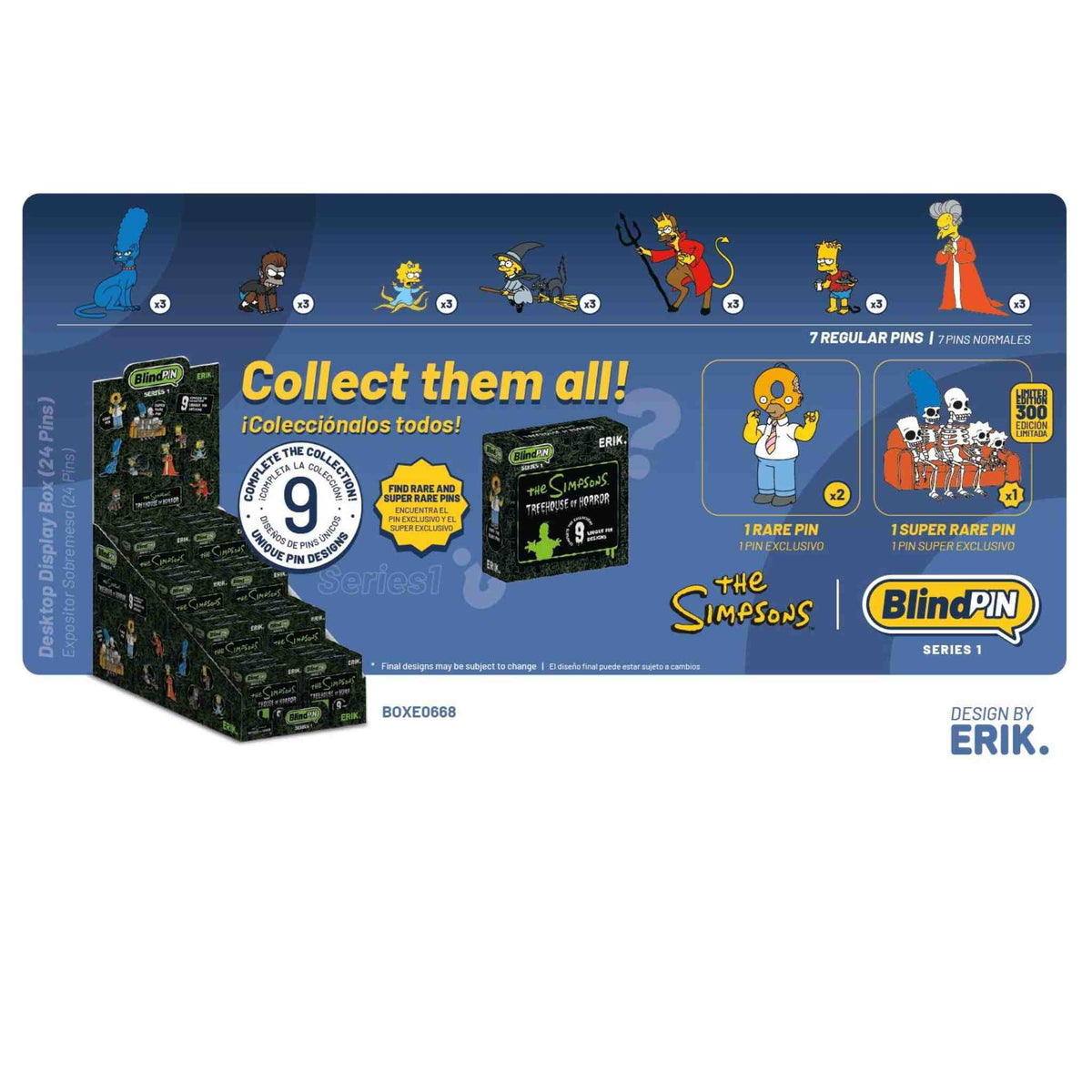 Pin Misterioso The Simpsons Serie 1