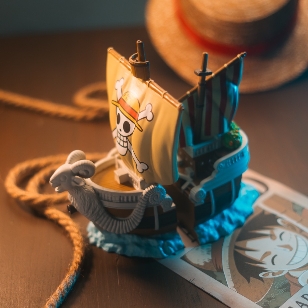 Sujetalibros One Piece Netflix Going Merry