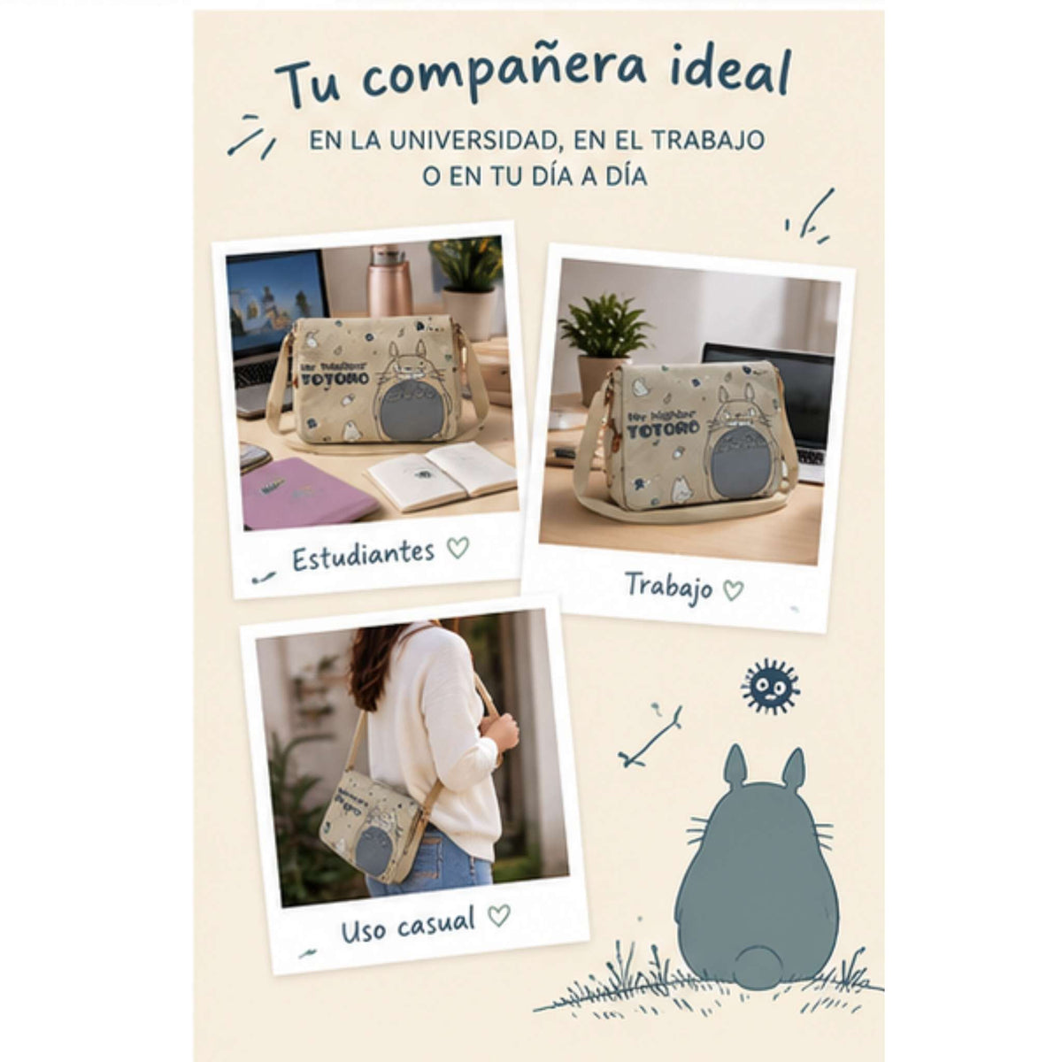 Bolso Mi Vecino Totoro