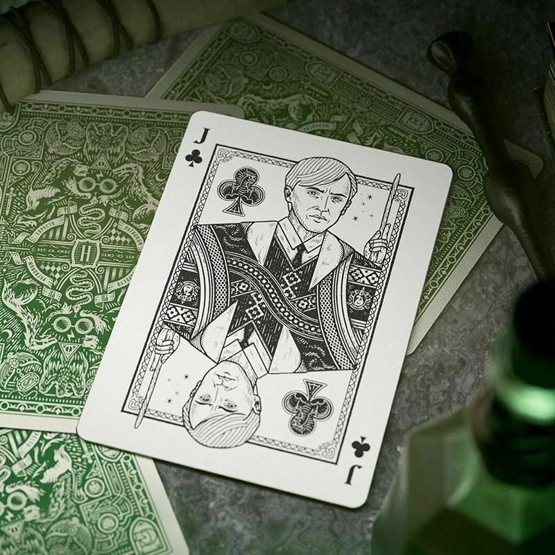 Cartas de Póker Bicycle Harry Potter Slytherin