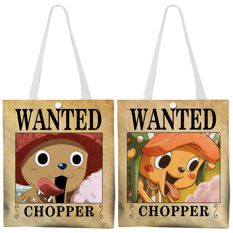 Bolsa de hombro Tote Bag One Piece Wanted Chopper