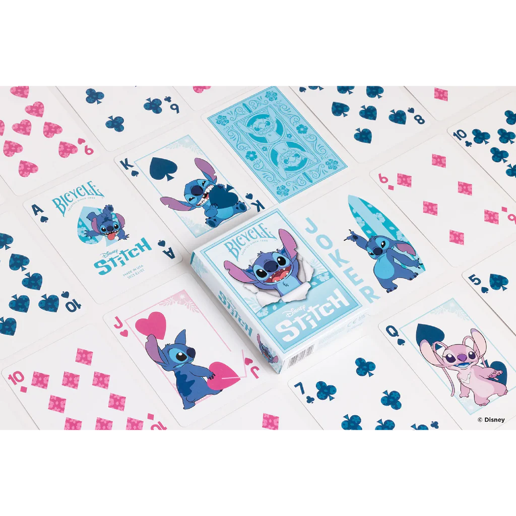 Cartas de Póker Bicycle Disney Stitch